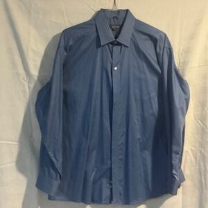 Kenneth Cole Classic Blue Dress Shirt